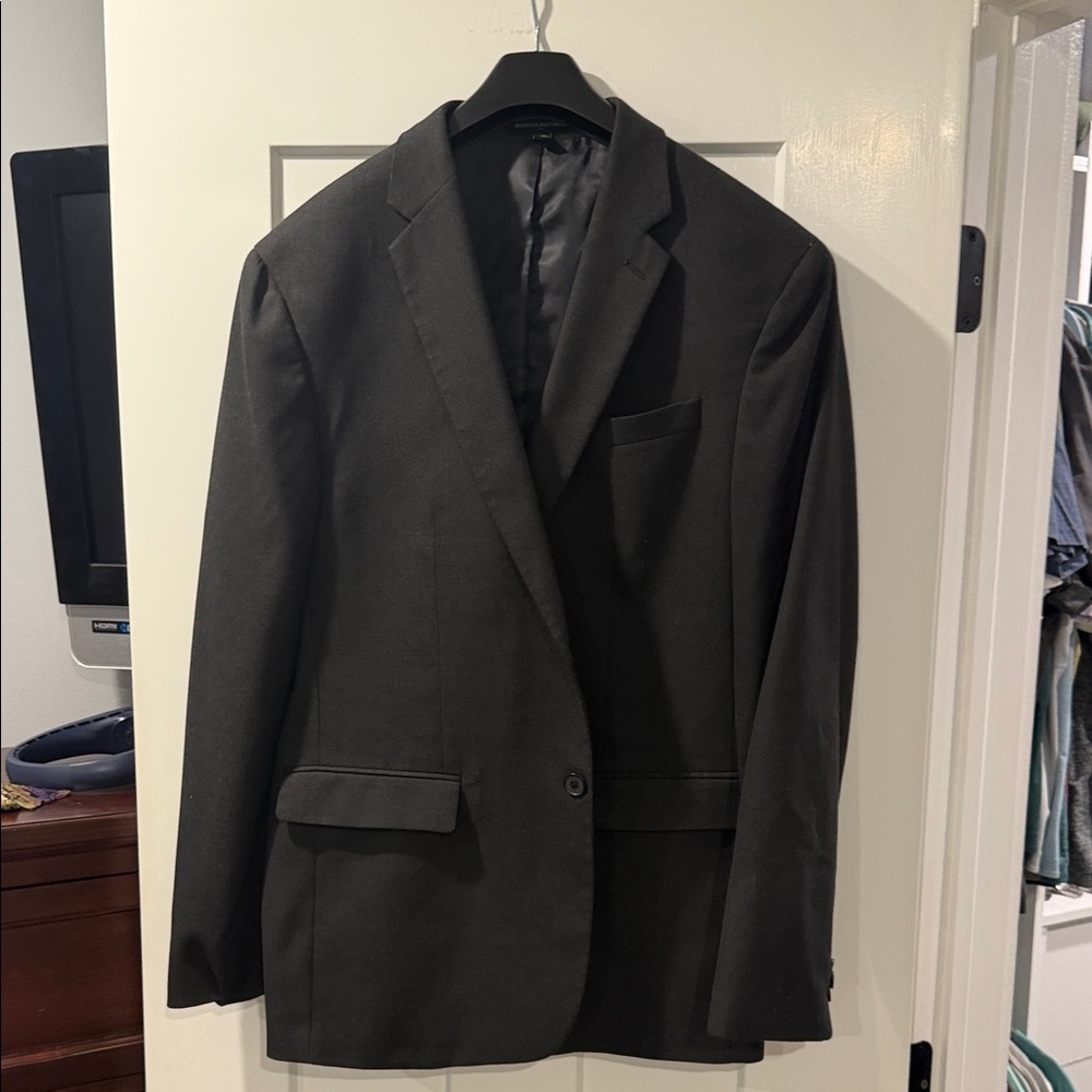 Banana Republic Black Single-Button Sport Coat